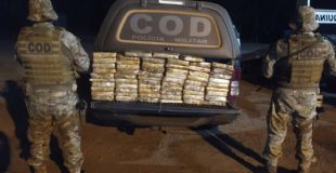 PM/GO - Comando de Operações de Divisas apreende 70 kg de cocaína e pasta base na região oeste de Goiás