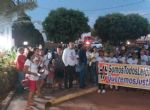 Ribeirão Cascalheira - População indignada com a morte trágica da jovem Leidiane faz manifesto pedindo por justiça