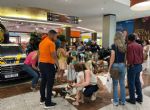 PRF realizou ação educativa para demonstrar efeitos do álcool e da direção em shopping de Cuiabá