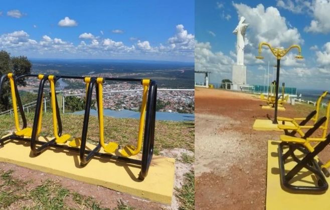 Parque Estadual da Serra Azul instala academia ao ar livre para visitantes