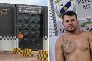 Fugitivo do presídio de Água Boa é morto pela Força Tática na noite desta quarta (12)