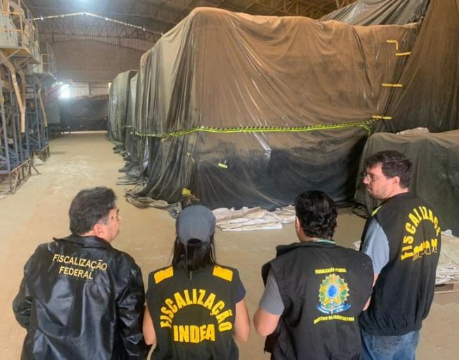 Ação conjunta entre Indea e Mapa apreendeu 4,2 mil toneladas de feijão caupi com resíduos de herbicida