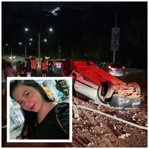 Jovem morre após capotamento de veículo em Barra do Garças