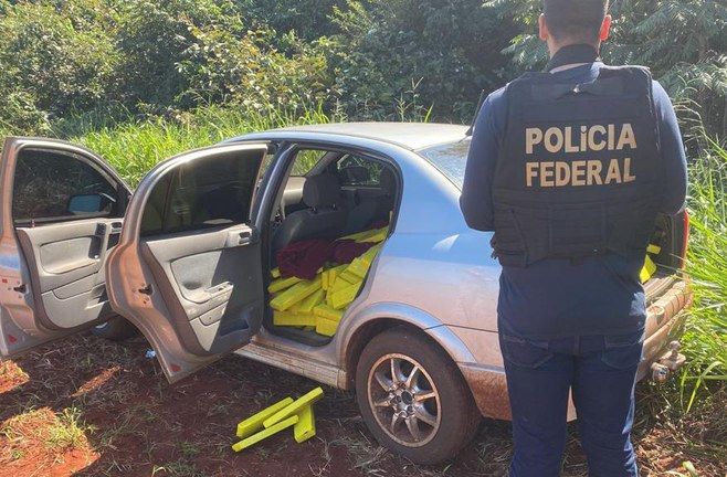 MS - Polícia Federal apreende 500kg de maconha