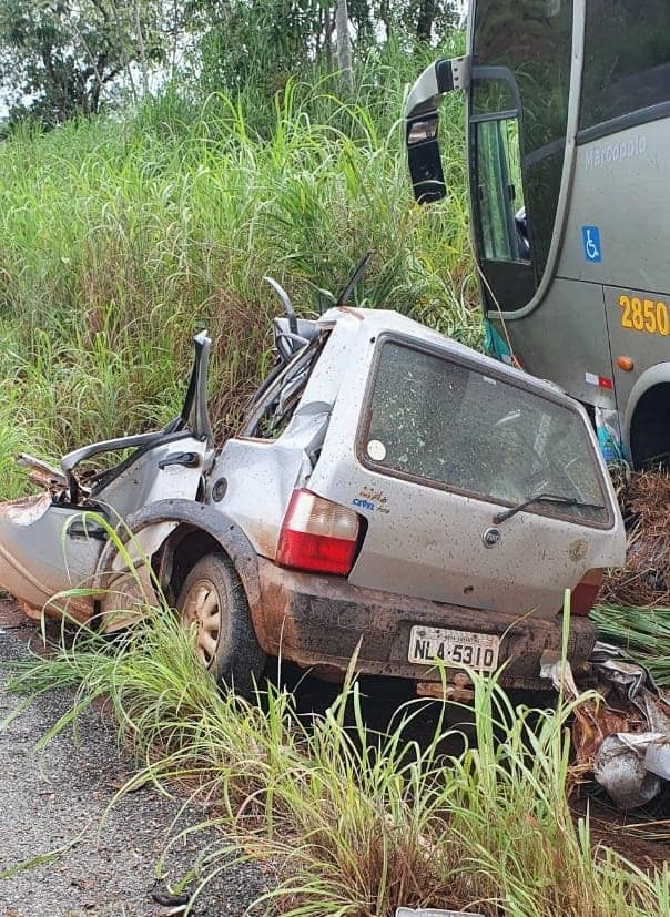 Três óbitos vítimas de acidente em Campinápolis (atualizada)