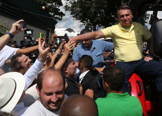 Agrishow - Bolsonaro discursa para ruralistas e critica demarcações