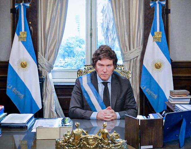 Javier Milei toma posse como novo presidente da Argentina