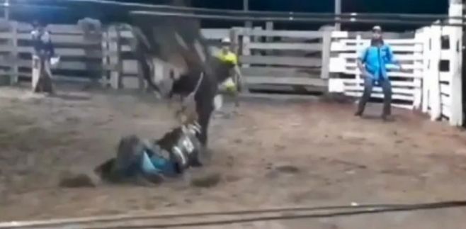 Adolescente cai de touro e morre ao ser pisado pelo animal durante treinamento para prova de montaria em Aripuanã