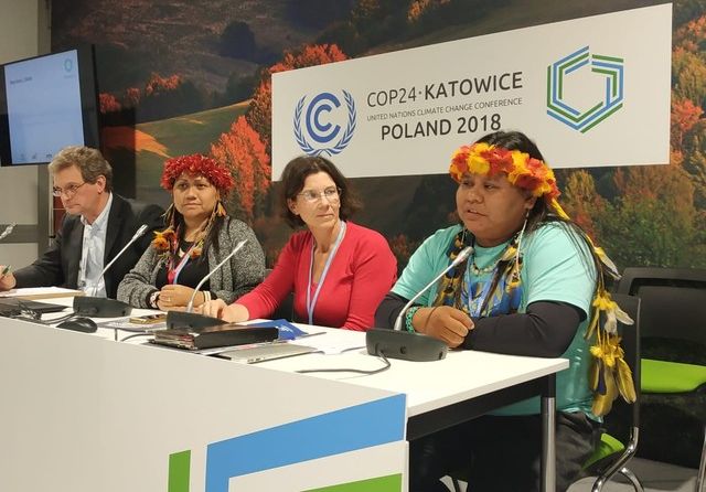 Indígenas de MT participam da Conferência do Clima na Polônia