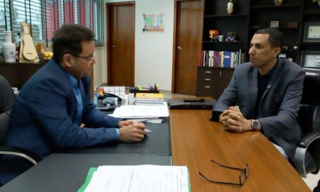 Presidente da Assembleia Legislativa Eduardo Botelho mostrou ser favorável a candidatura de Silvio à AMM