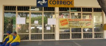 Agência dos Correios de Água Boa aderiu à greve nacional